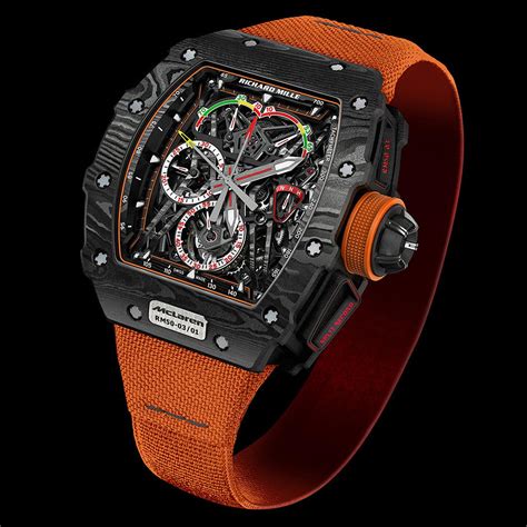 mclaren richard mille watch.